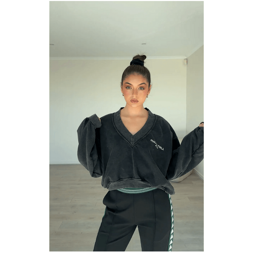 Peach &amp; Parla Pp Crop Sweat
