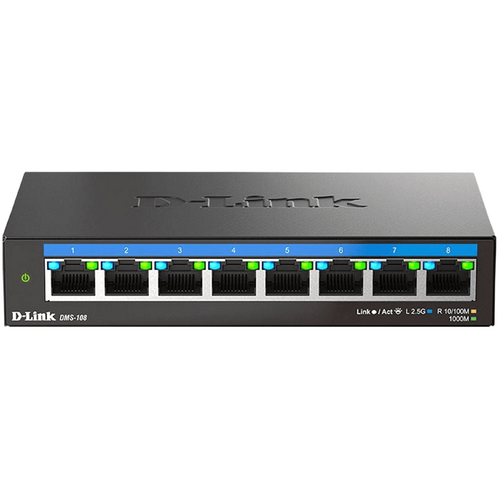 D-Link 8-Port Multi-Gigabit Desktop Switch