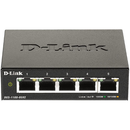 D-Link 5-Port Gigabit Smart Managed Switch