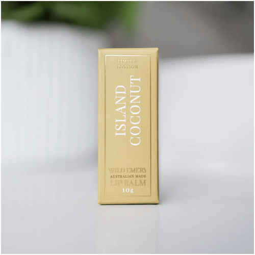 Wild Emery Island Coconut Natural Lip Balm
