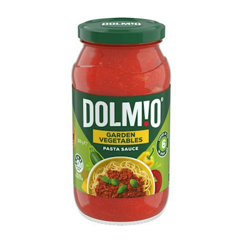 Dolmio Pasta Sauce Garden Vegetables 500g Jar