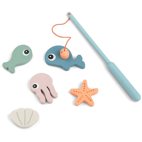 Done by Deer Bath Fishing Toy Sea Friends
