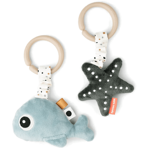 Done by Deer Hanging Activity Toy Blue
