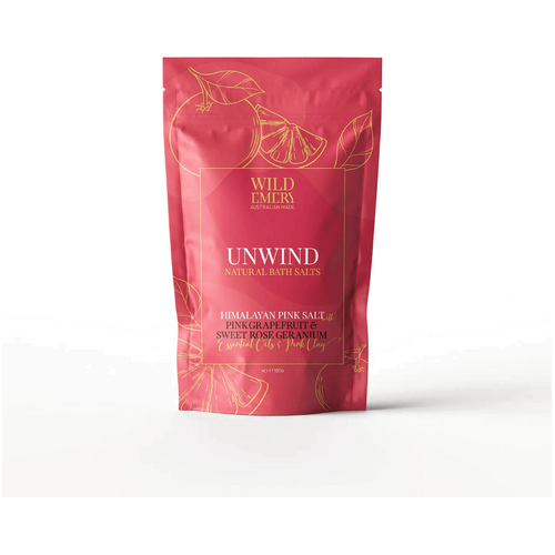 Wild Emery Unwind Natural Bath Salts