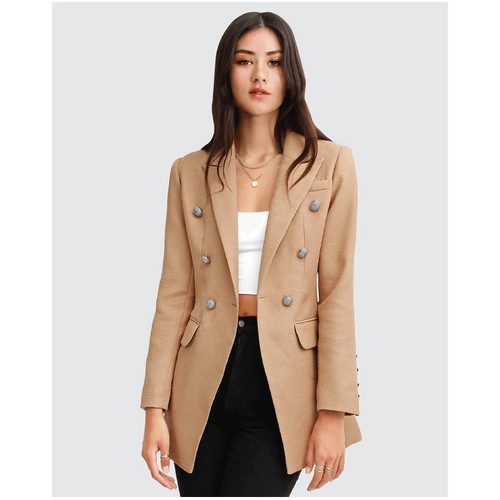 belle &amp; bloom Princess Polina Textured Weave Blazer