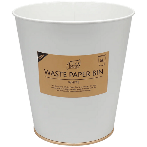 Eco Basics Eco Basics Waste Paper Bin 8l