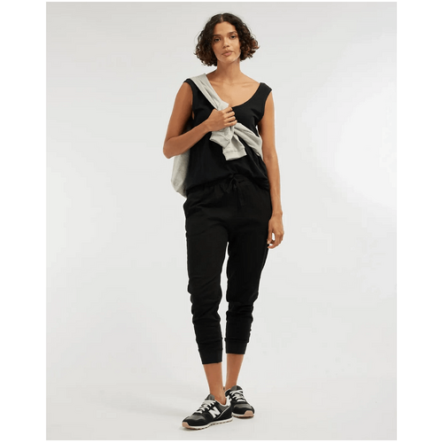 Amelius Kieran Cropped Jogger - Black