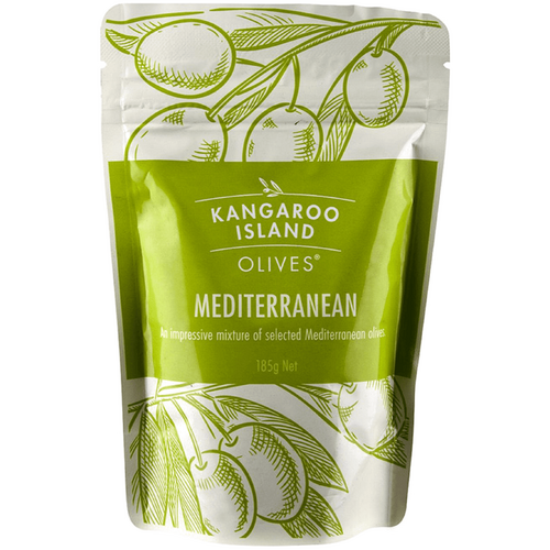 Kangaroo Island Olives - Mediterranean Olives 185g