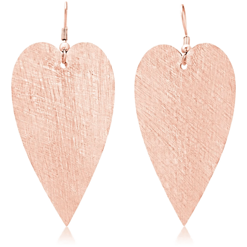 Fabuleux Vous Amour Rose Gold Large Earrings