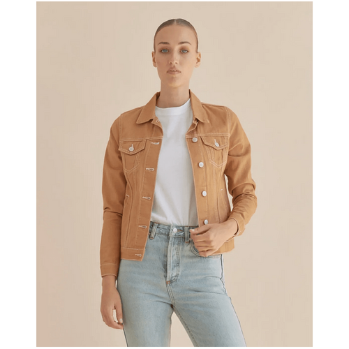Amelius Alliance Drill Denim Jacket - Ochre