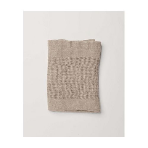 Ella Handwoven, Pure Linen Bath Towel Natural