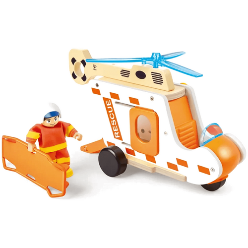 Hape 'To the Rescue' Helicopter Set