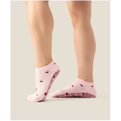 MoveActive Low Rise Grip Socks - Love Me Pink