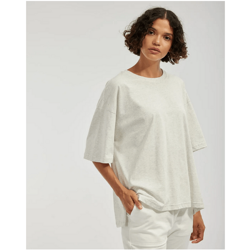 Amelius Leah Boyfriend Tee - Marle Grey