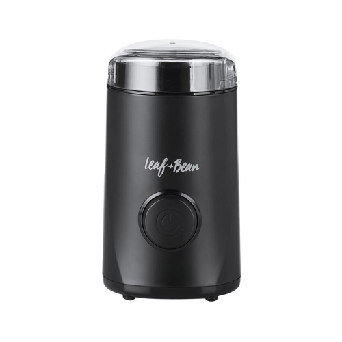 Leaf &amp; Bean One Touch Coffee Grinder Matte Black