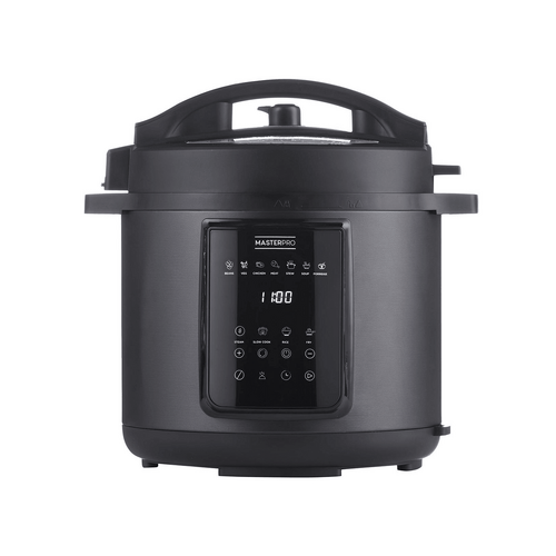 MasterPro 12-in-1 6L Digital Multi Cooker Black