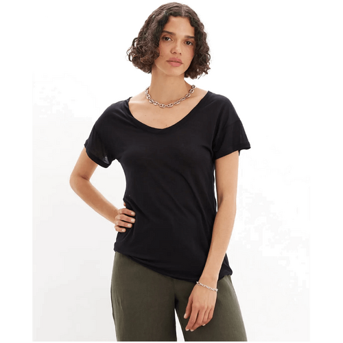 Amelius Francine Thin Tee - Black