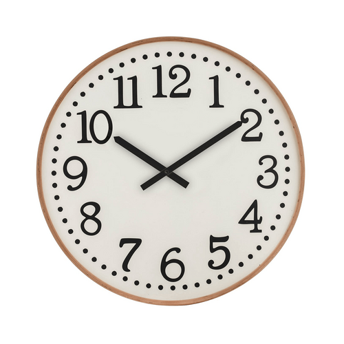 Amalfi Thomas Wall Clock Light Grey