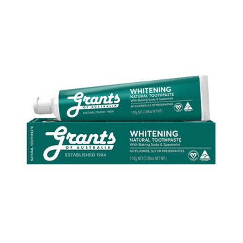 Whitening with Spearmint Natural Toothpaste - Fluoride Free - 110g