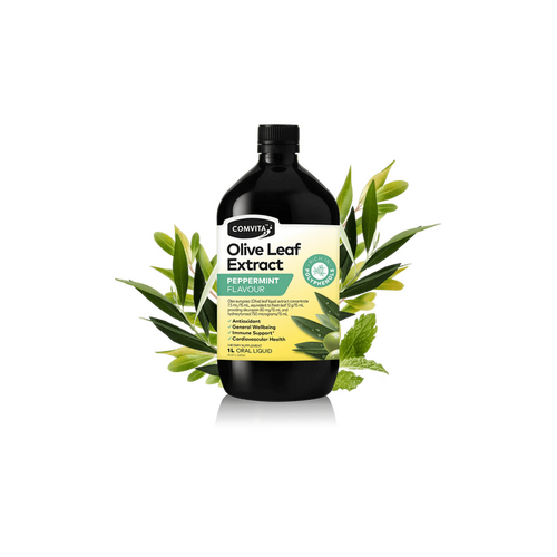 Olive Leaf Extract Peppermint Flavour - Fresh-Picked Oral Liquid (short-dated)