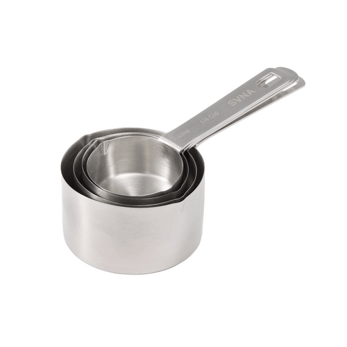 SVNA Premium Stainless Steel Measuring Cup Set