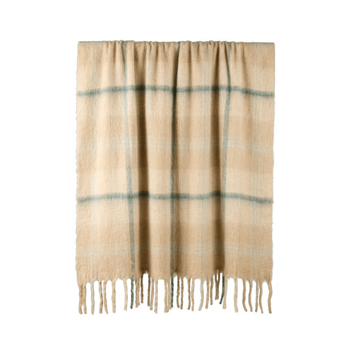 Amalfi Braxton Wool Blend Woven Throw Multi-Coloured