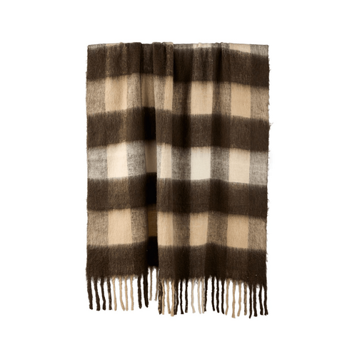 Amalfi Morgan Wool Blend Woven Throw Multi-Coloured