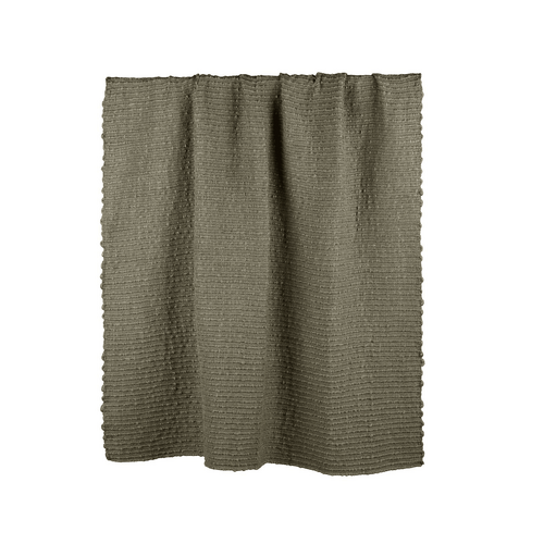 Amalfi Sunny Woven Throw Green