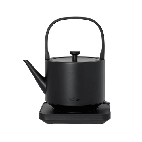 Leaf &amp; Bean Hygge Stainless Steel Electric Kettle Black