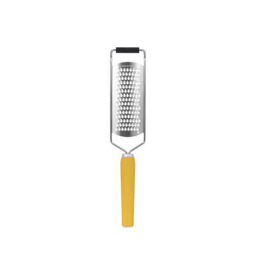 SVNA Premium Stainless Steel Acid Etched Medium Coarse Grater Yellow