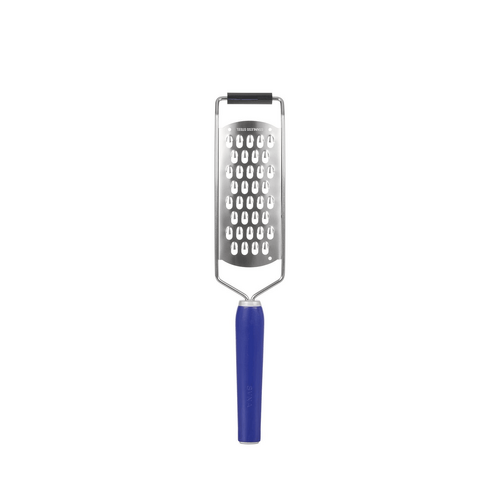 SVNA Premium Stainless Steel Acid Etched Coarse Grater Blue