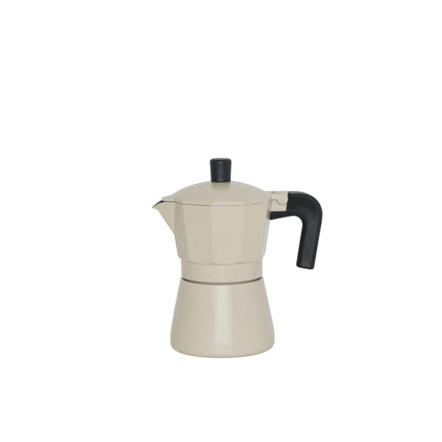 Leaf &amp; Bean Piazza Stovetop Espresso Maker 3 Cups Mid Green