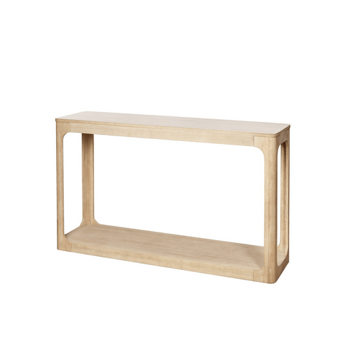 Amalfi Owen Console Table Natural Wash
