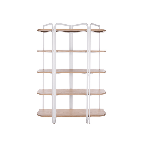 Amalfi Owen Shelving Unit Natural Wash &amp; White