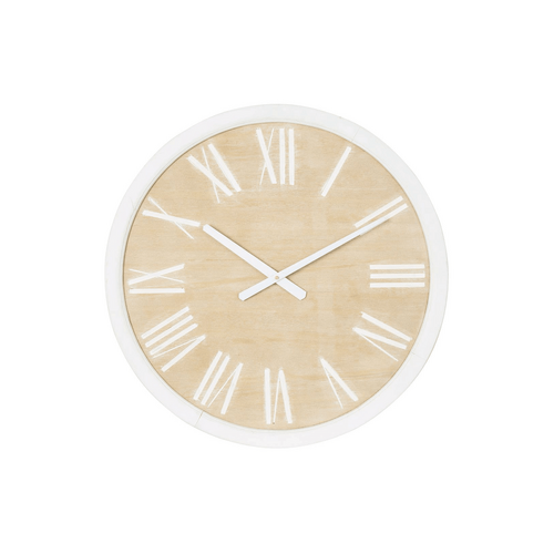 Amalfi Devereaux Wall Clock 60cm White
