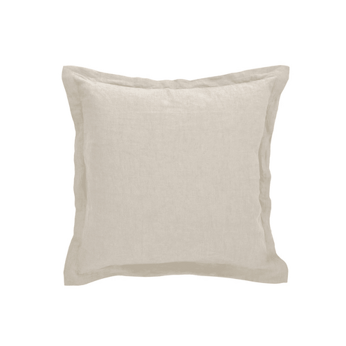 Amalfi Cove Linen Cushion Oat