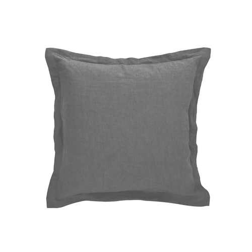 Amalfi Cove Linen Cushion Light Grey