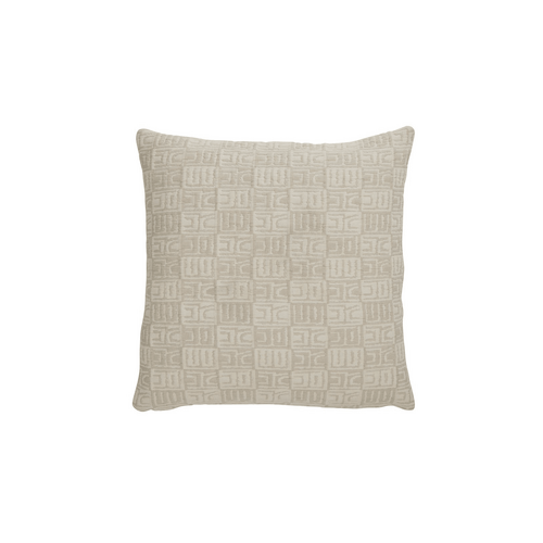 Amalfi Enver Geo Cushion Ivory &amp; Beige