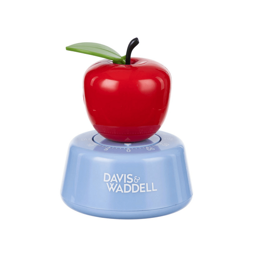 Davis &amp; Waddell Apple Mechanical Timer 60 Minute CDU 12pcs Blue &amp; Red