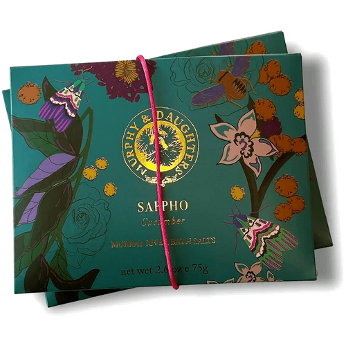 Murphy And Daughters A Pair of Bath Salt Sachets - Cucumber