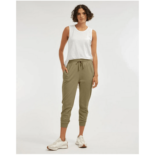 Amelius Kieran Cropped Jogger - Khaki
