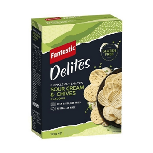 100g DELITES SR CRM &amp; CHIVES