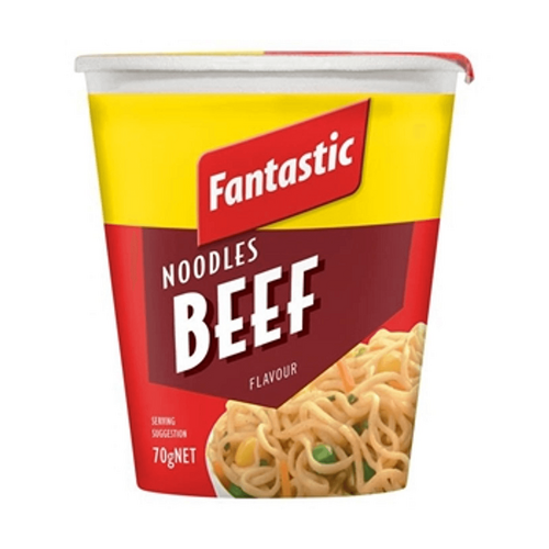 70g FTASTIC CUP NOODLE BEEF