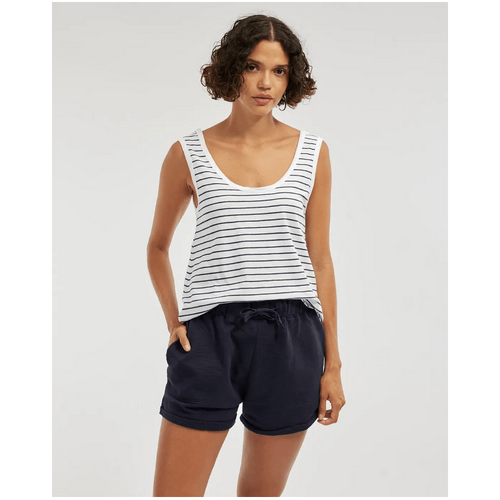 Amelius Abigail Rolled Hem Short - Navy