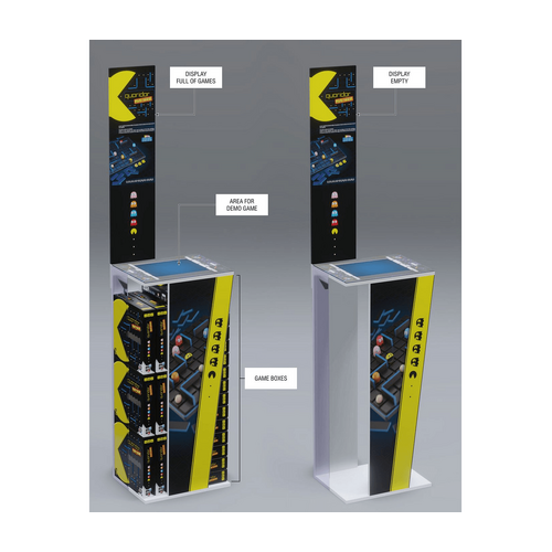 Gigamic Gigamic Abstract Display Table Bundle (Pac-Man Edition)