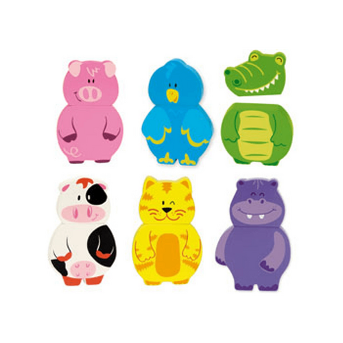 Goula - Magnetic Animals Puzzles