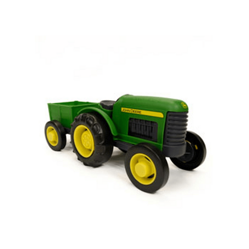 Green Toys - John Deere Tractor &amp; Board Book