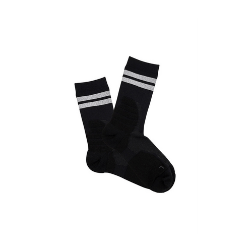 Men&#39;s Overlander Merino Wool Cycle Socks- Grey Melange