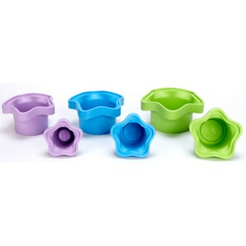 Green Toys - Stacking Cups Set of 6