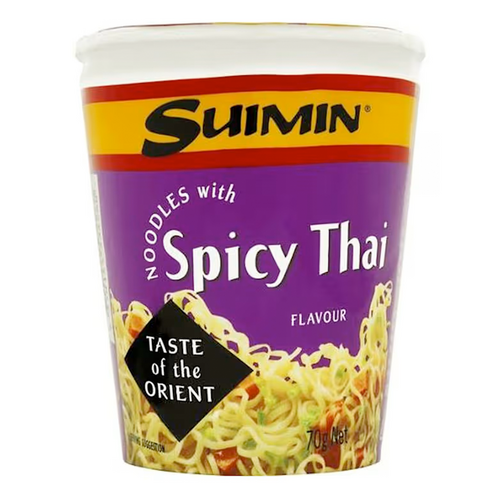 70g SUIMIN CUP SPICY THAI